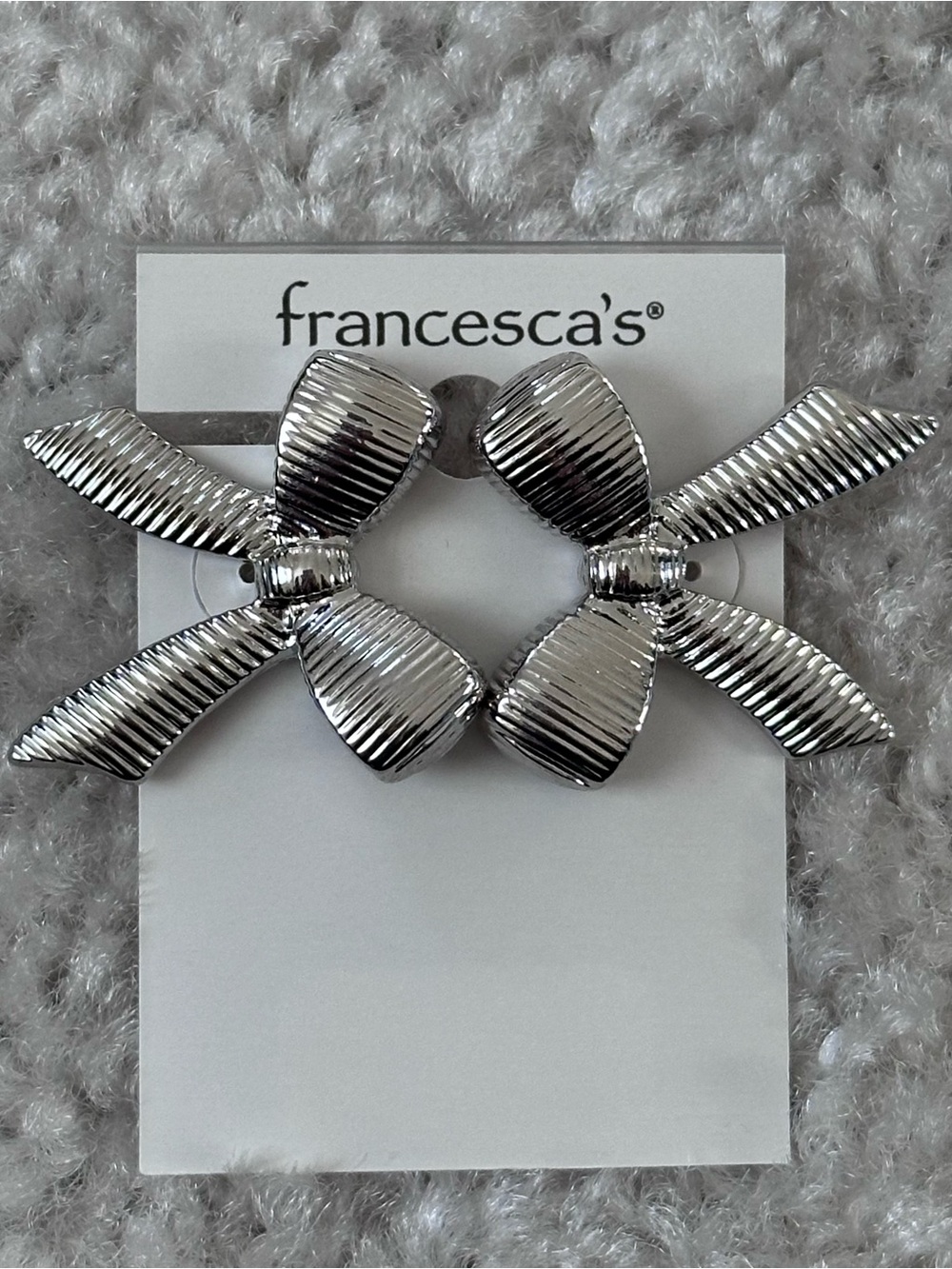 Francesca's - Silver Earring